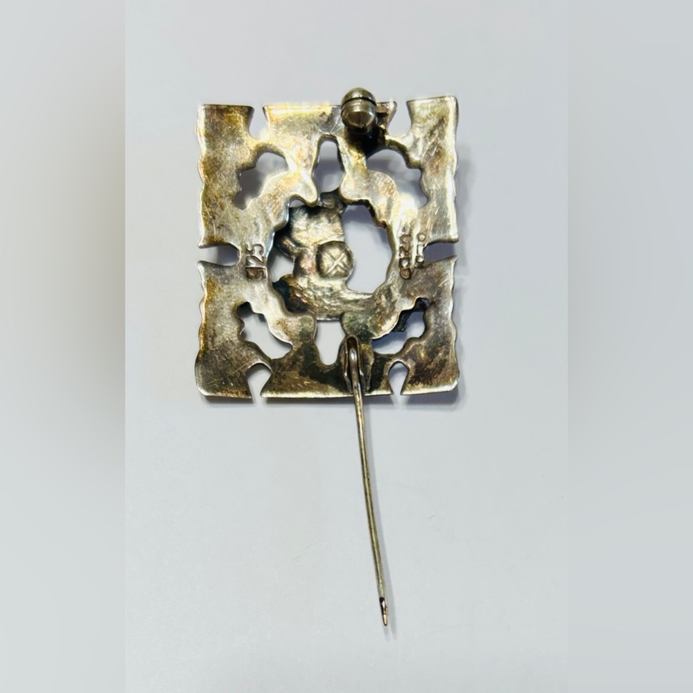 sterling silver vintage brooch. CUD CUZCO Peru Llama π¦. Great condition! Rare! - Picture 2 of 5